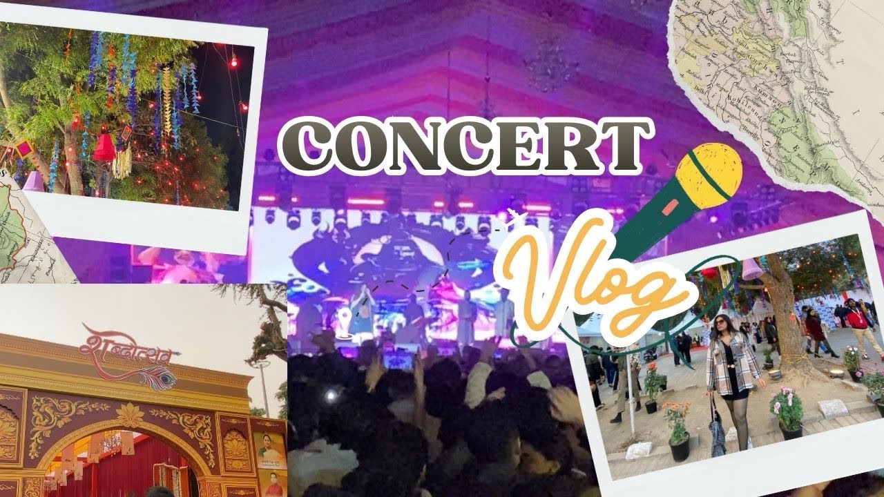 HANSRAJ RAGHUWANSI CONCERT 🎤✨|| ITNA CROWD !!!! || BHT THND HAI BHAI 🥶|| GHAR JANE ME HUE LATE !