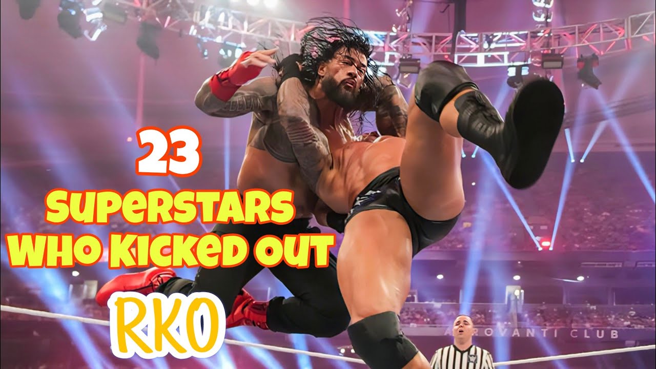 23 WWE Superstars Who Kicked Out of RKO_FHD(Updated)