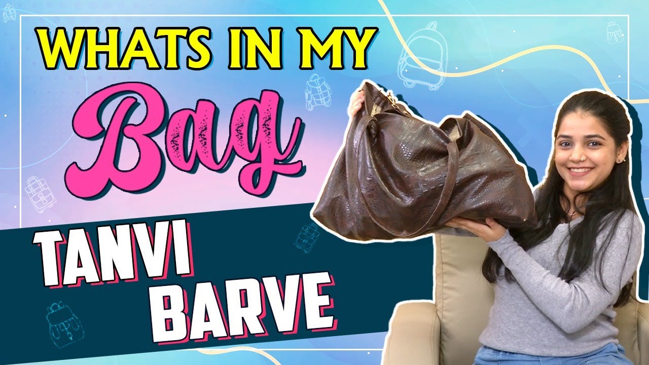 WHAT'S IN MY BAG ft.Tanvi Barve | Thipkyanchi Rangoli | Funral | Rajshri Marathi