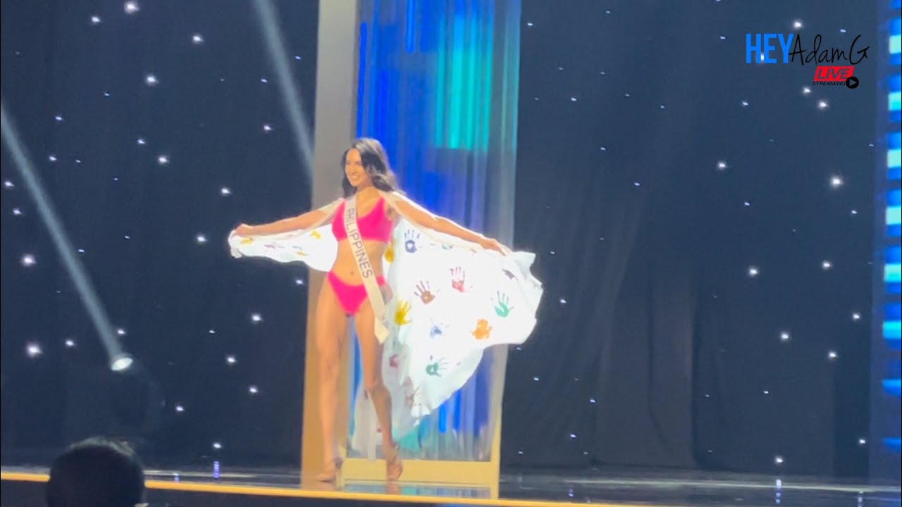 [FAN CAM] Celeste Cortesi’s FULL PEFORMANCE at Miss Universe 2022 Preliminary Competition