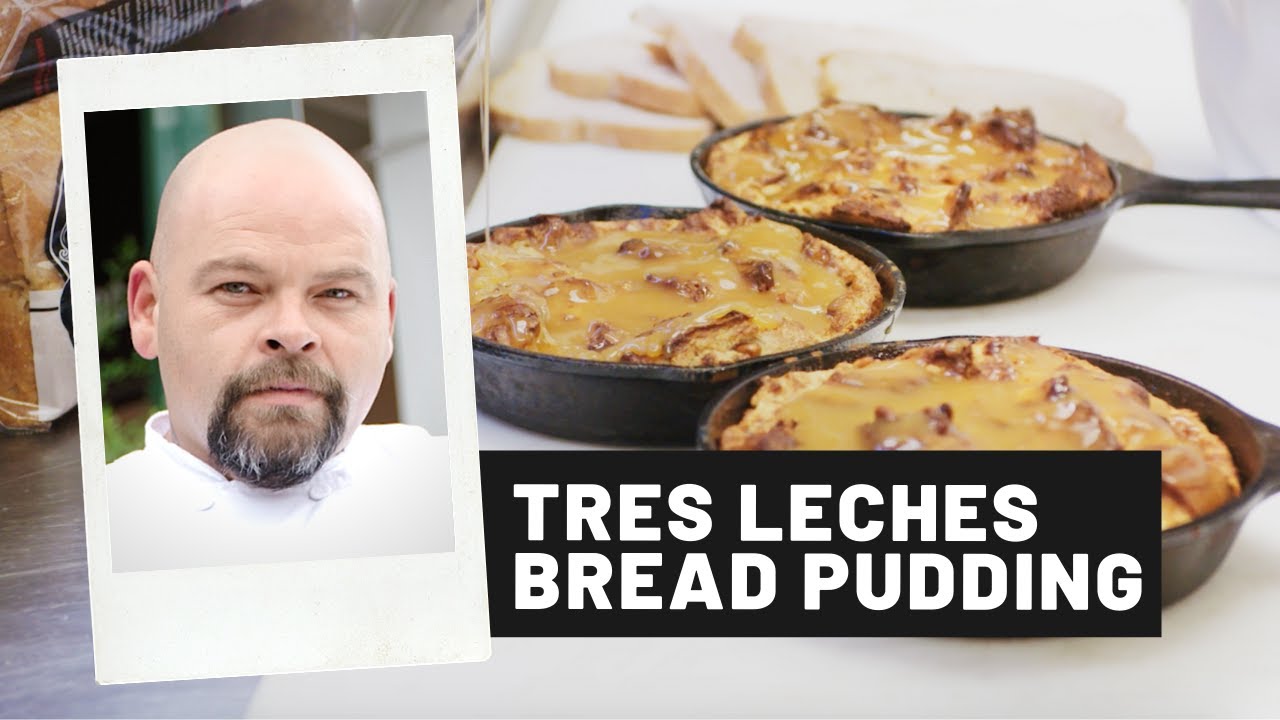 This Tres Leches Bread Pudding Comes with a Lot of Heart