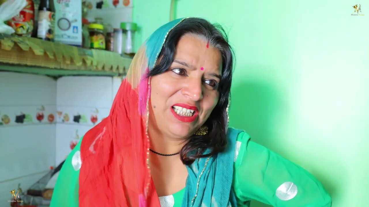 मामी भांजे के अवैध संबंध !! #haryanvi #parivarik #natak #episode #love #emotional  by @manitaranga