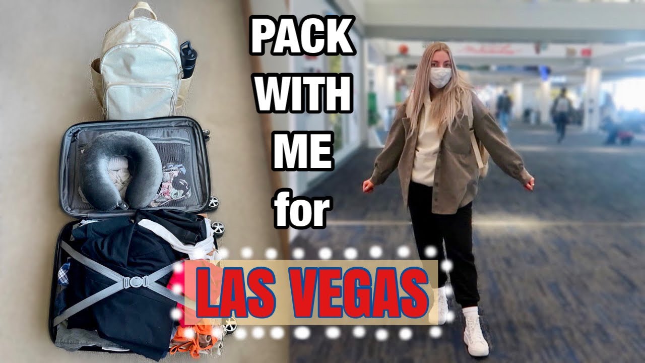 PACK WITH ME for a trip to LAS VEGAS: a weekend on the LAS VEGAS STRIP | Morgan Green
