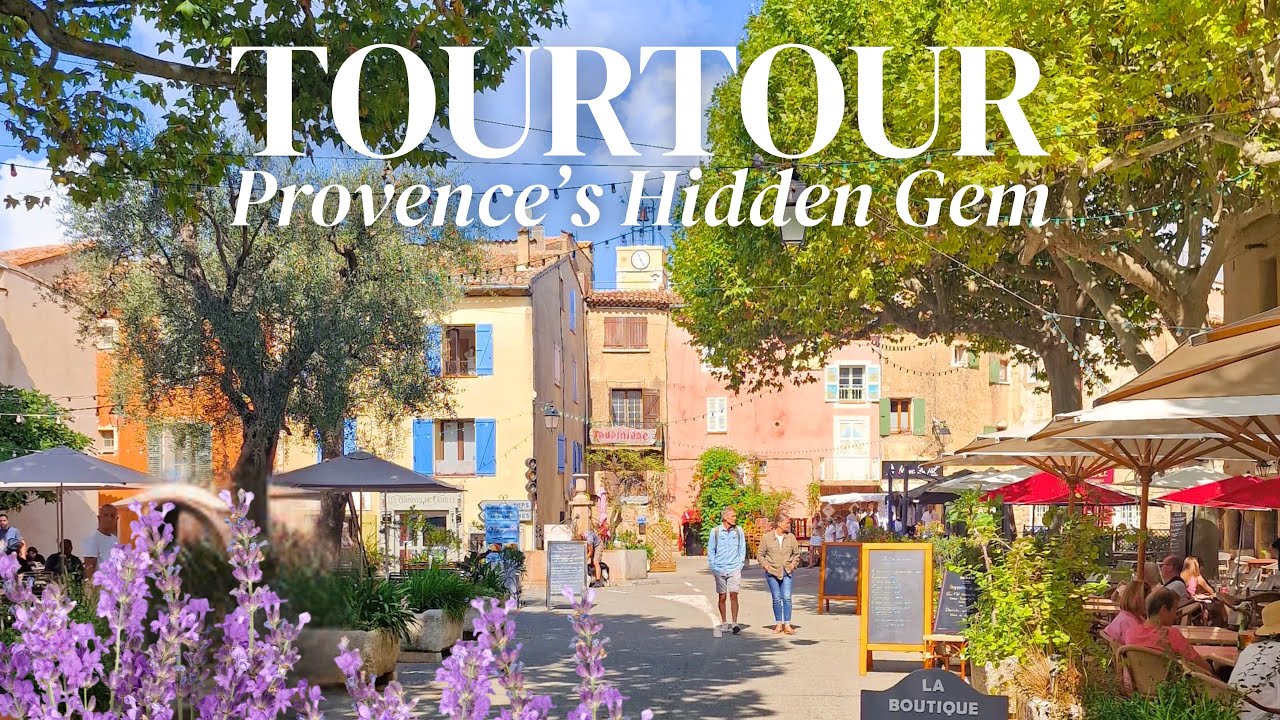 TOURTOUR  🇫🇷 Could this be the MOST BEAUTIFUL village in Provence, France?