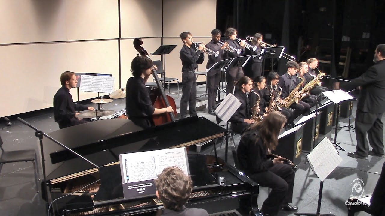 Enloe High School Jazz Band performs Impressions on 4/22/2022