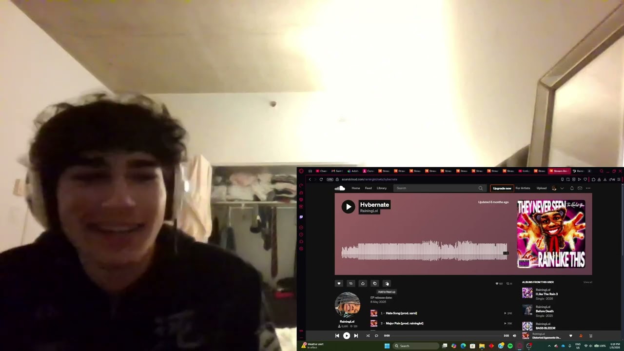 Reacting to RainingLol - Hybernate EP