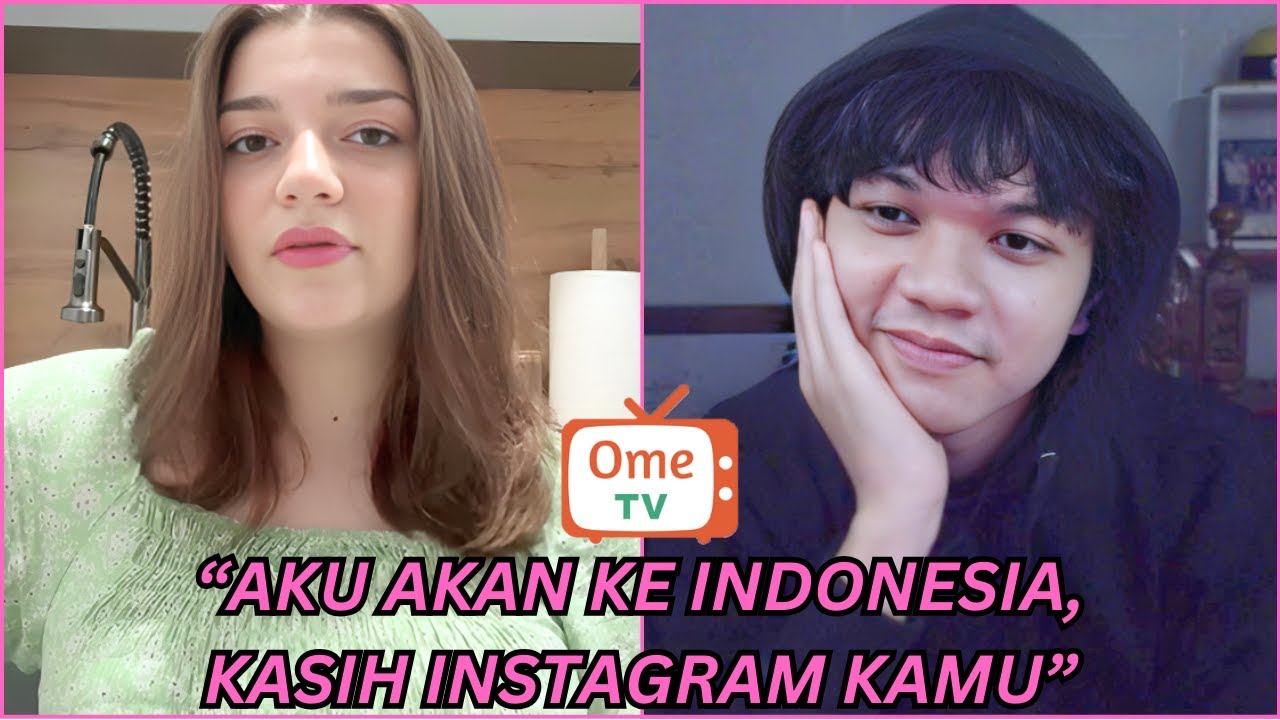 BULE RUSIA MAU DENGAN COWOK INDONESIA | OME TV INTERNASIONAL
