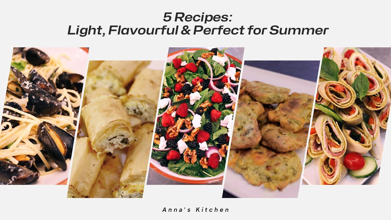 5 Summer Food Ideas &ndash; Light, Flavourful Recipes for Easy Outdoor Meals