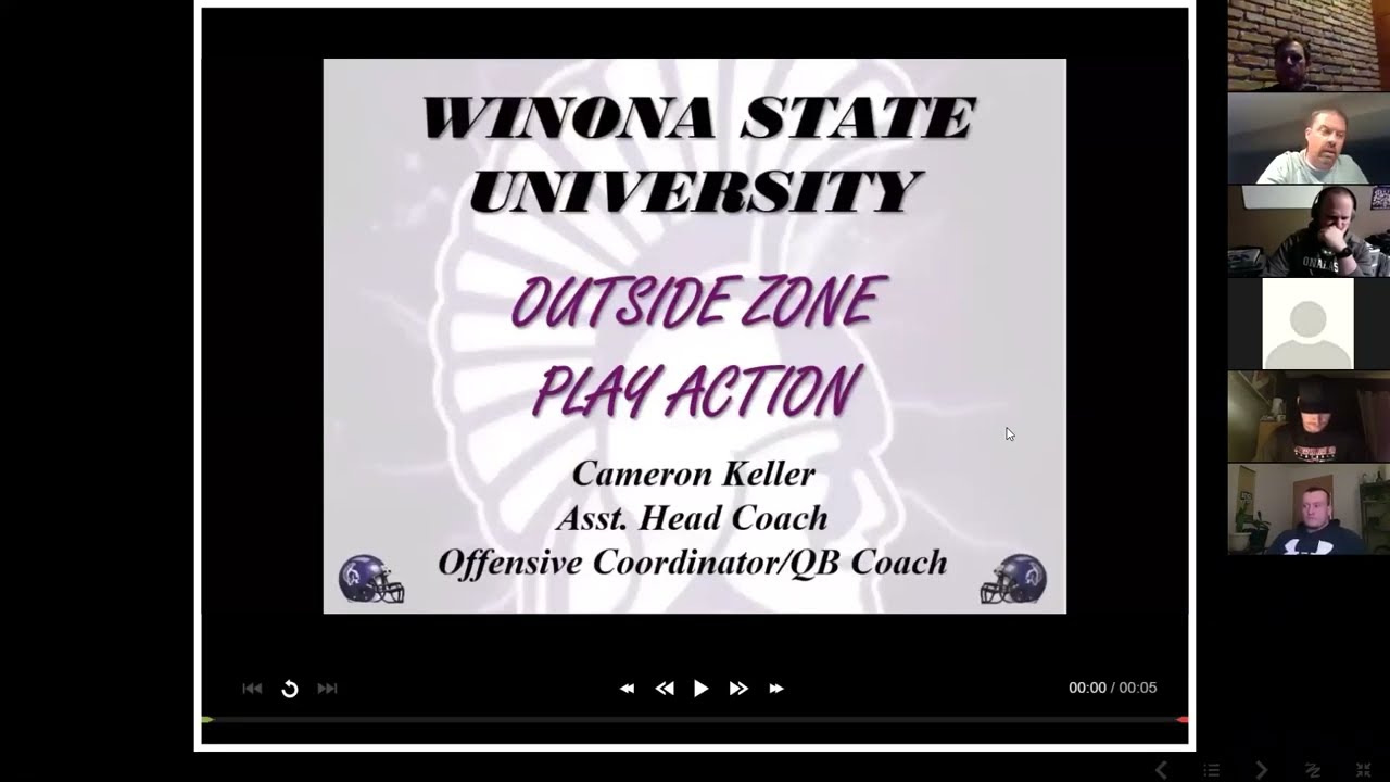 Cam Keller - Winona State University - Stretch Play Action