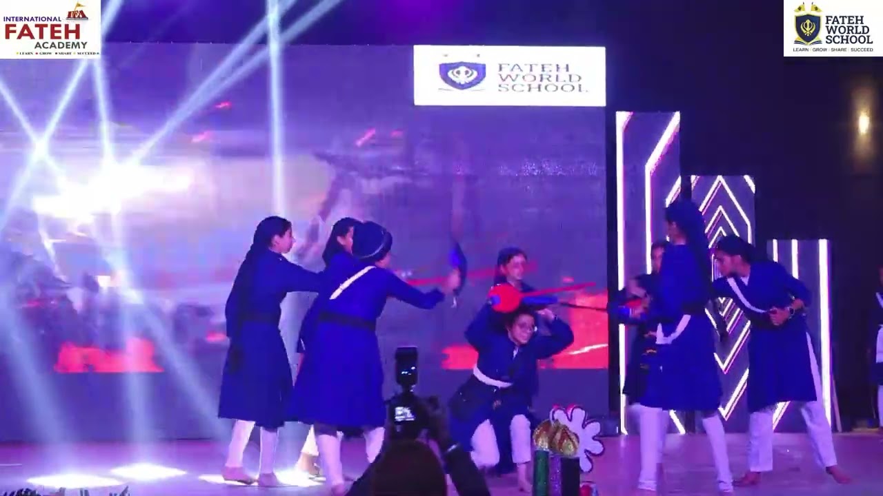Gatka performance*Our young warriors owned the Annual Function stage with a thrilling performance