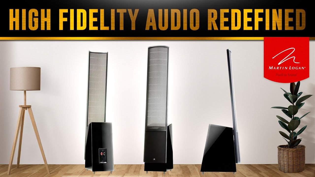 Martin Logan ESL X: The Ultimate Hybrid Speaker | Victrola Turntable