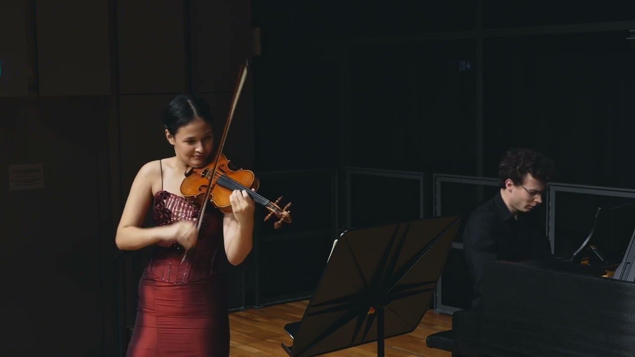 Yuki Serino, Martin Nöbauer - J. Brahms: Violin Sonata No. 3 in D minor op. 108, 4th movement