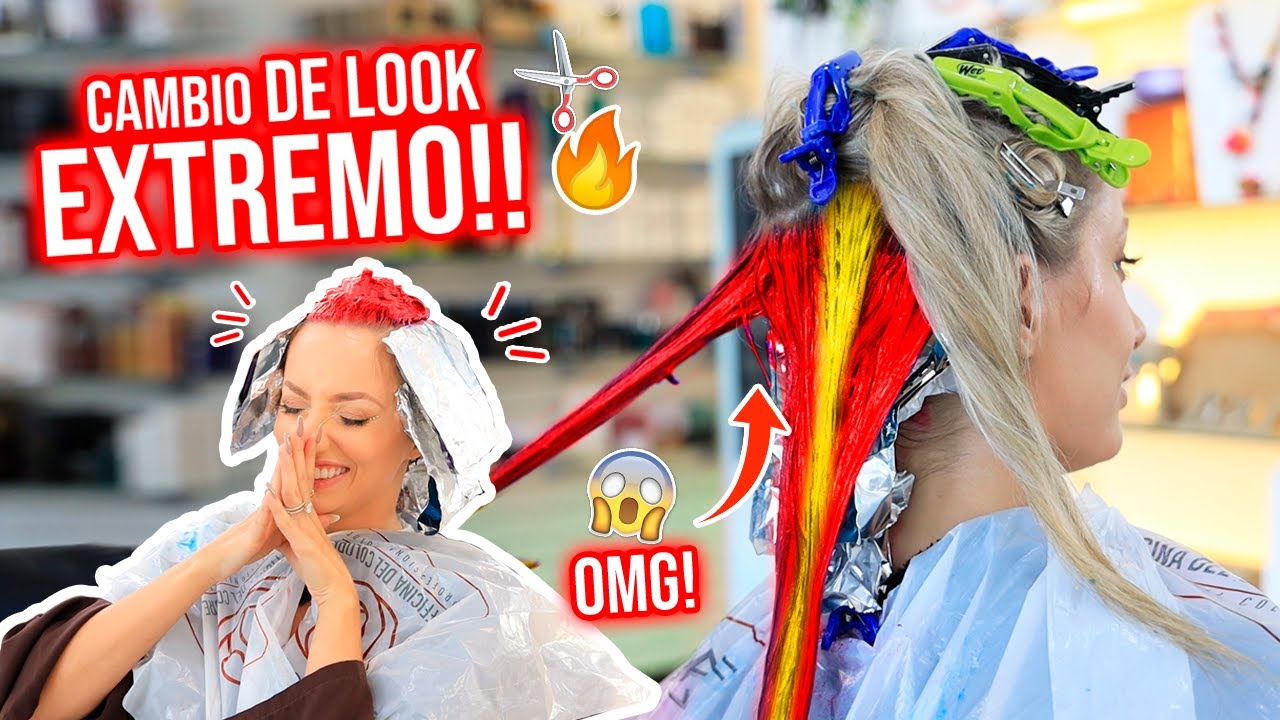 CAMBIO DE LOOK EXTREMO!!!😱💇🏼‍♀️🔥 *cerrando ciclos*💔 | Katie Angel