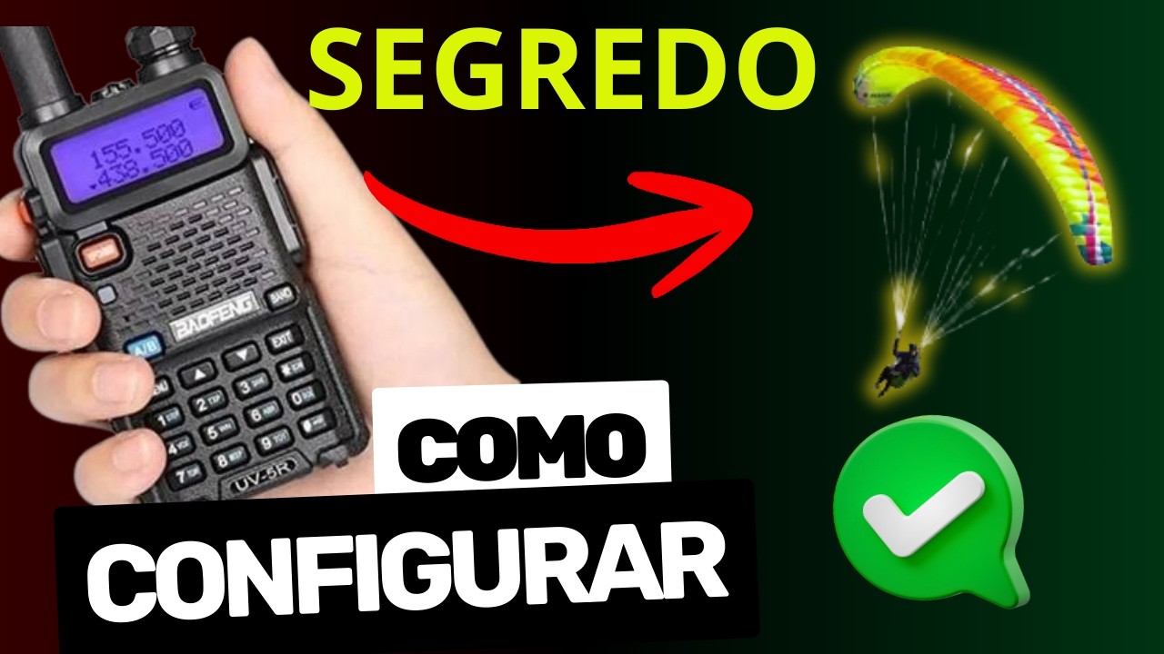 10 segredos do Baofeng no Parapente. 