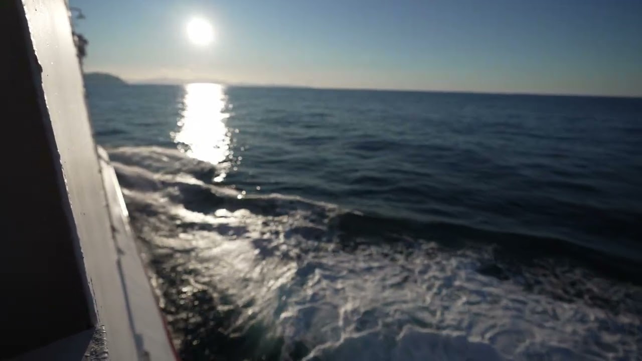 Arrivo a Capraia in inverno