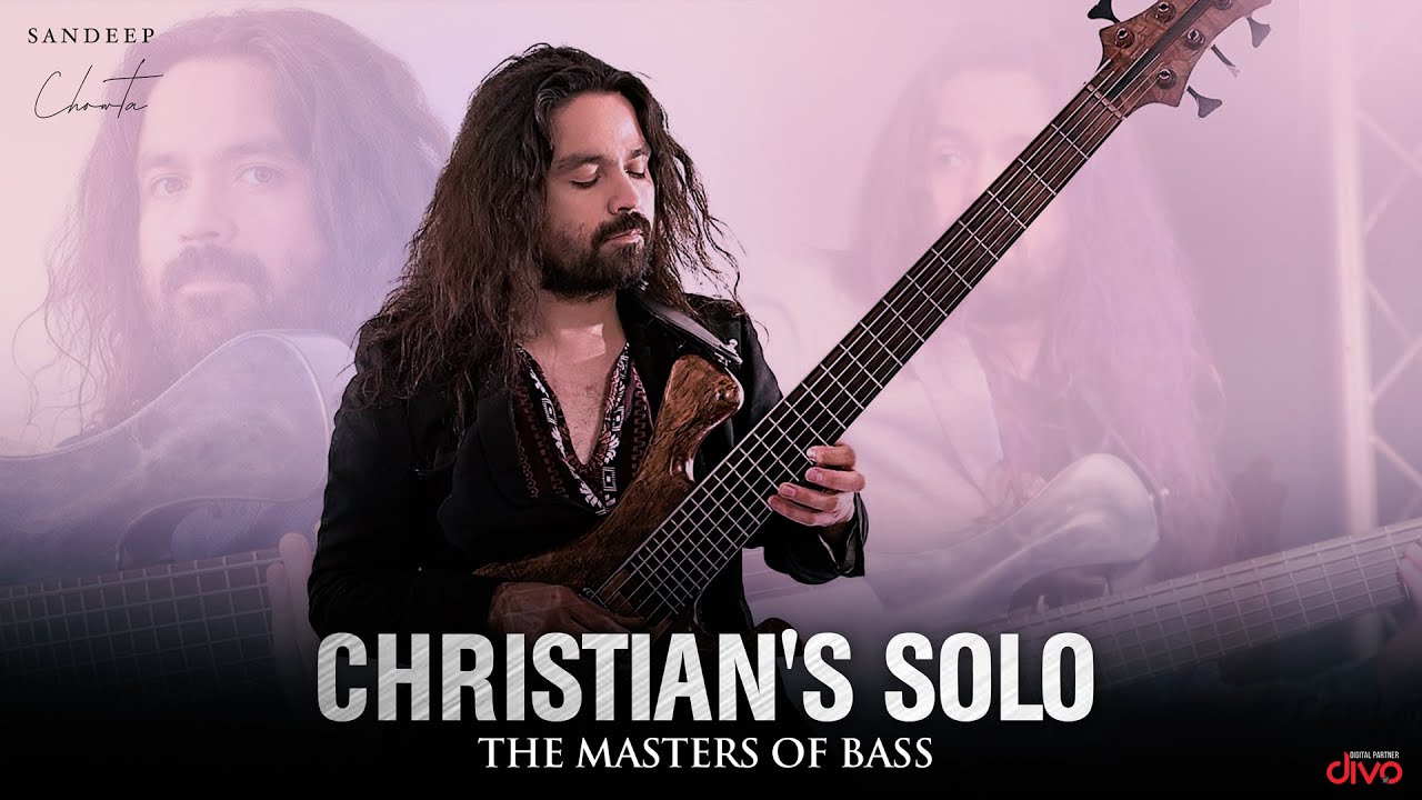 Christian's Solo - The Masters of Bass concert | Sandeep Chowta