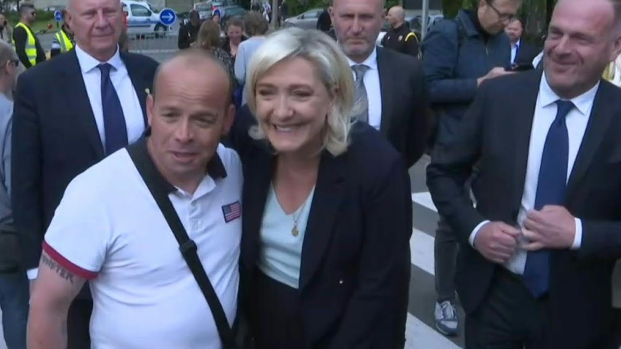 Législatives : Le Pen lance sa campagne à Hénin-Beaumont | AFP Images
