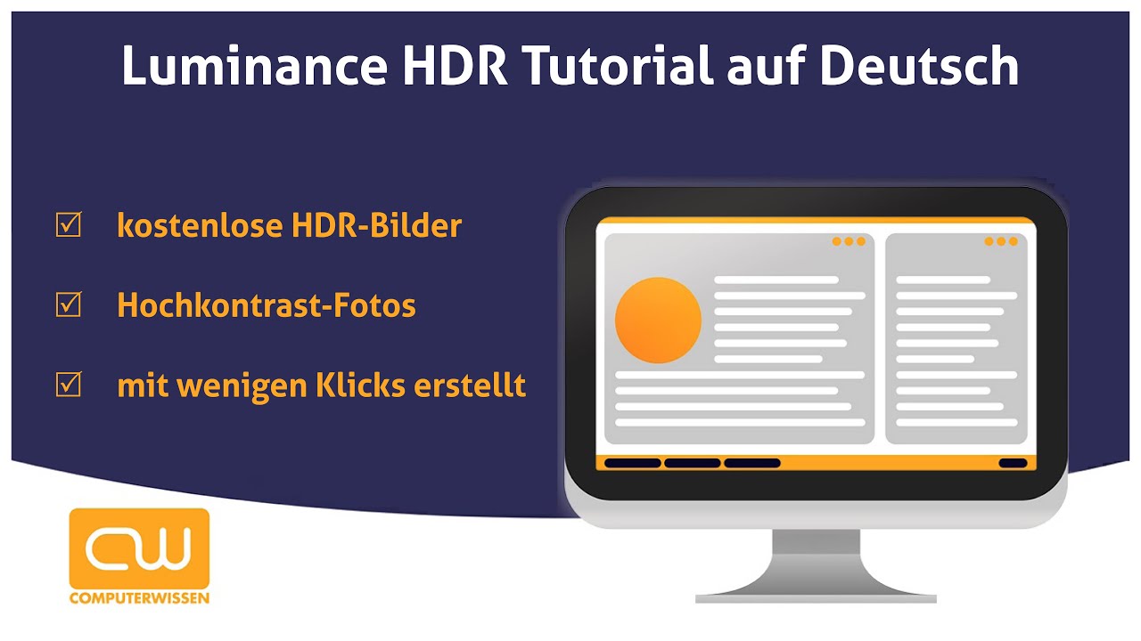 Luminance HDR Tutorial auf Deutsch