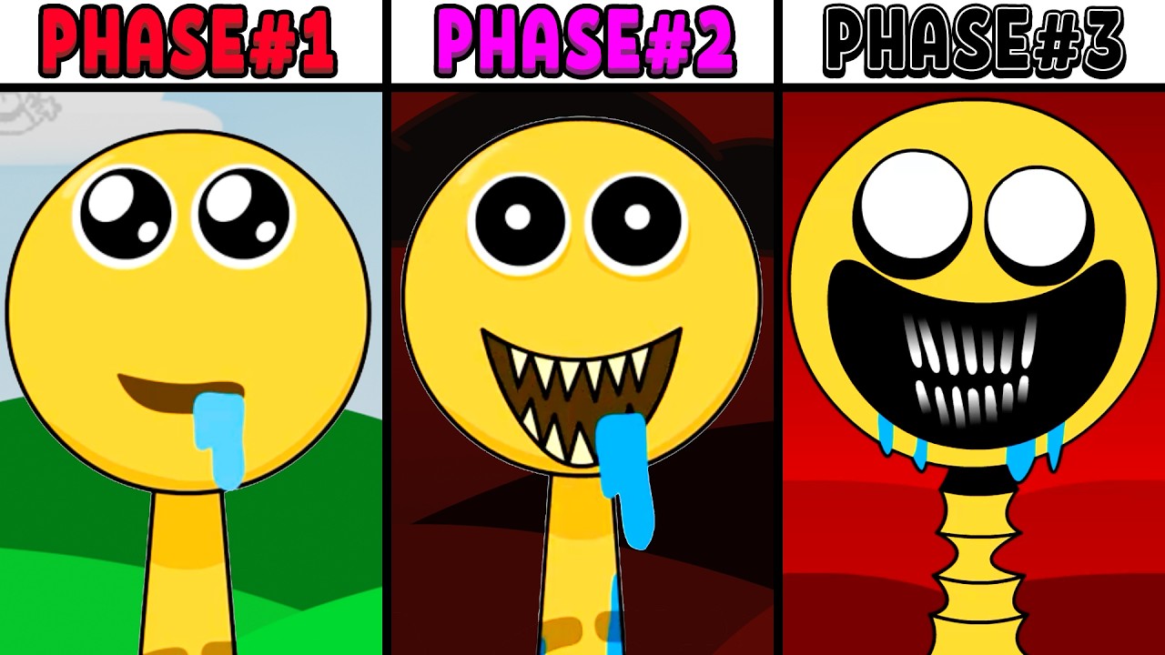 All Phases in New Incredibox Sprunki Oc of Durr: From Phase 1 to Phase 3