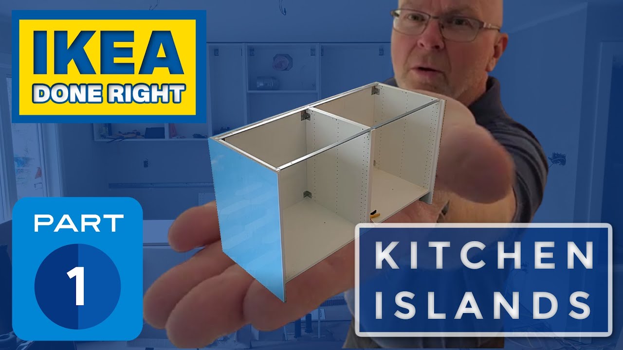 10 простых шагов по установке однорядного кухонного острова IKEA