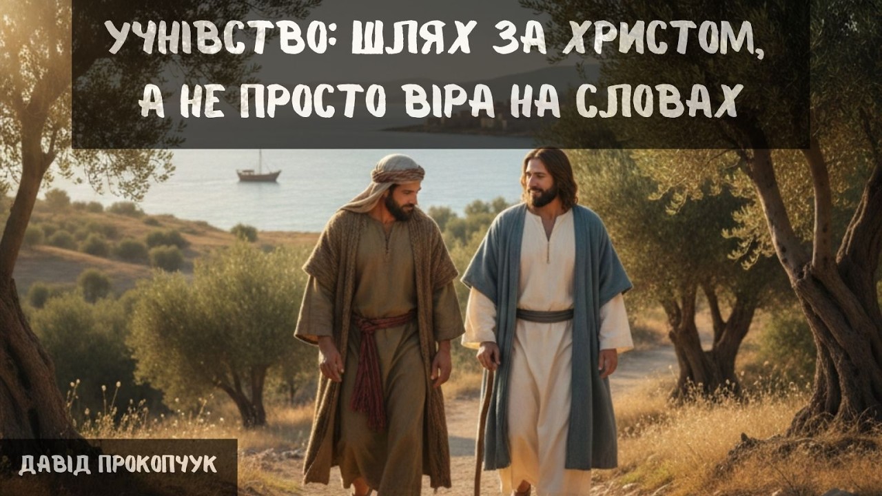 Учнівство: шлях за Христом, а не просто віра на словах ✨ | Давід Прокопчук