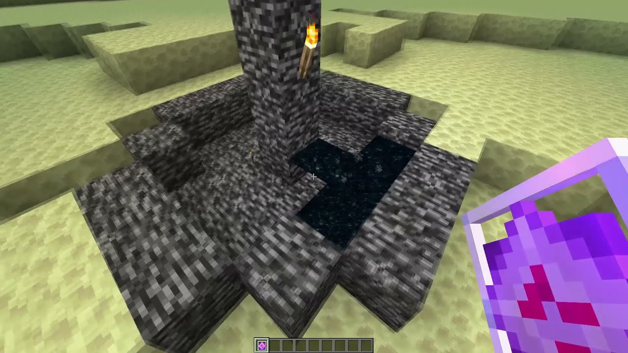 Как сломать портал в эндер мире