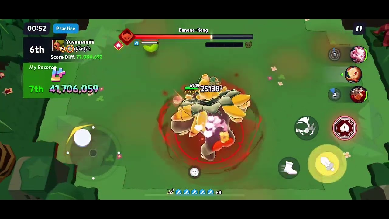 crtoa guild battle fire banana-kong (124.1m)