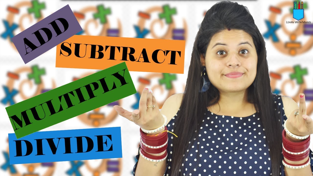 Basic Maths | Add, Subtract, Multiply & Divide in Word Problems | Class 1 to 10