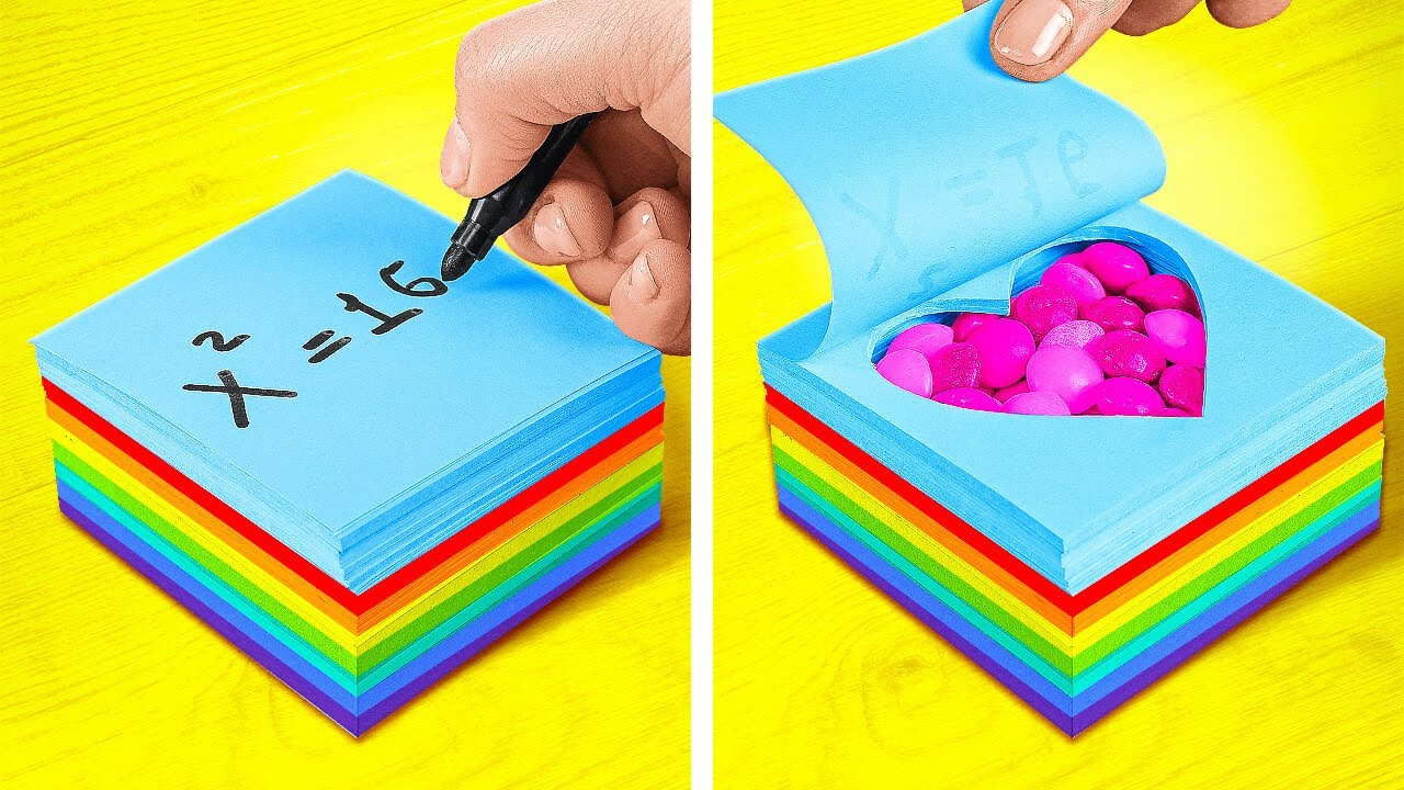 Epic Rainbow Crafts 🌈 Smart Painting Techniques for Beginners by 123 GO! CHALLENGE🎨