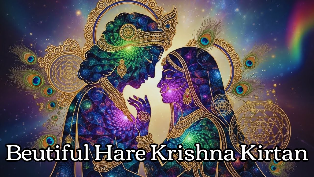 Hare Krishna Hare Rama | Soothing Mantra Meditation | Krishna Bhakti Music | Peaceful Vibes