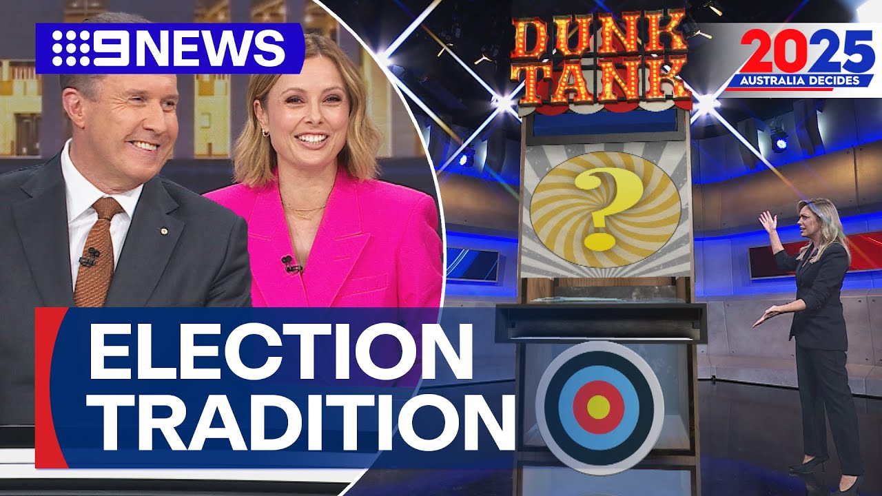 Nine’s tradition of cheeky send-offs | 2025 Federal Election | 9 News Australia
