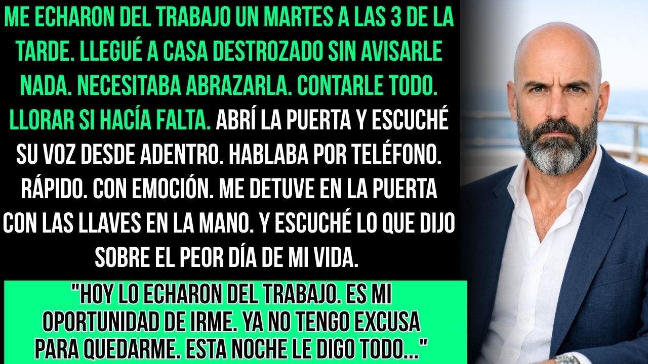 Perdí Mi Trabajo Y Llegué A Casa. Escuché A Mi Esposa: 