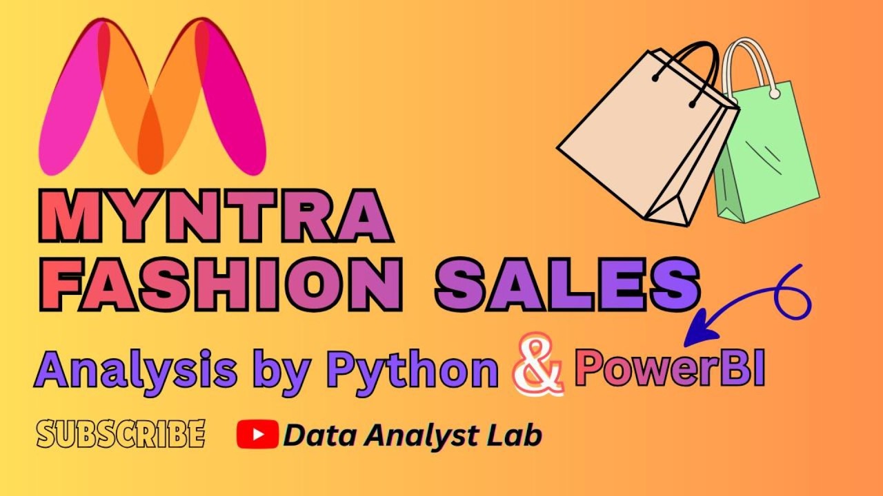 Myntra Products Sales Project Analysis by Python & PowerBi