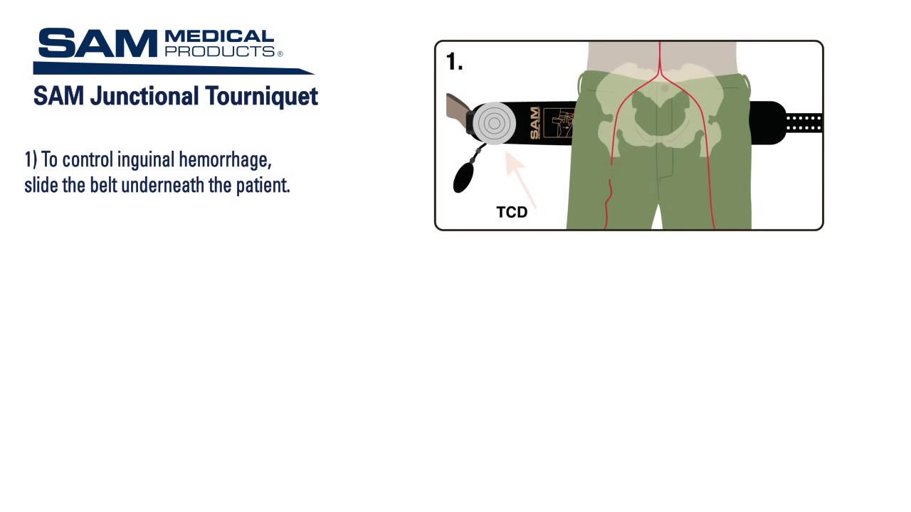 SAM Junctional Tourniquet Instructions for Use