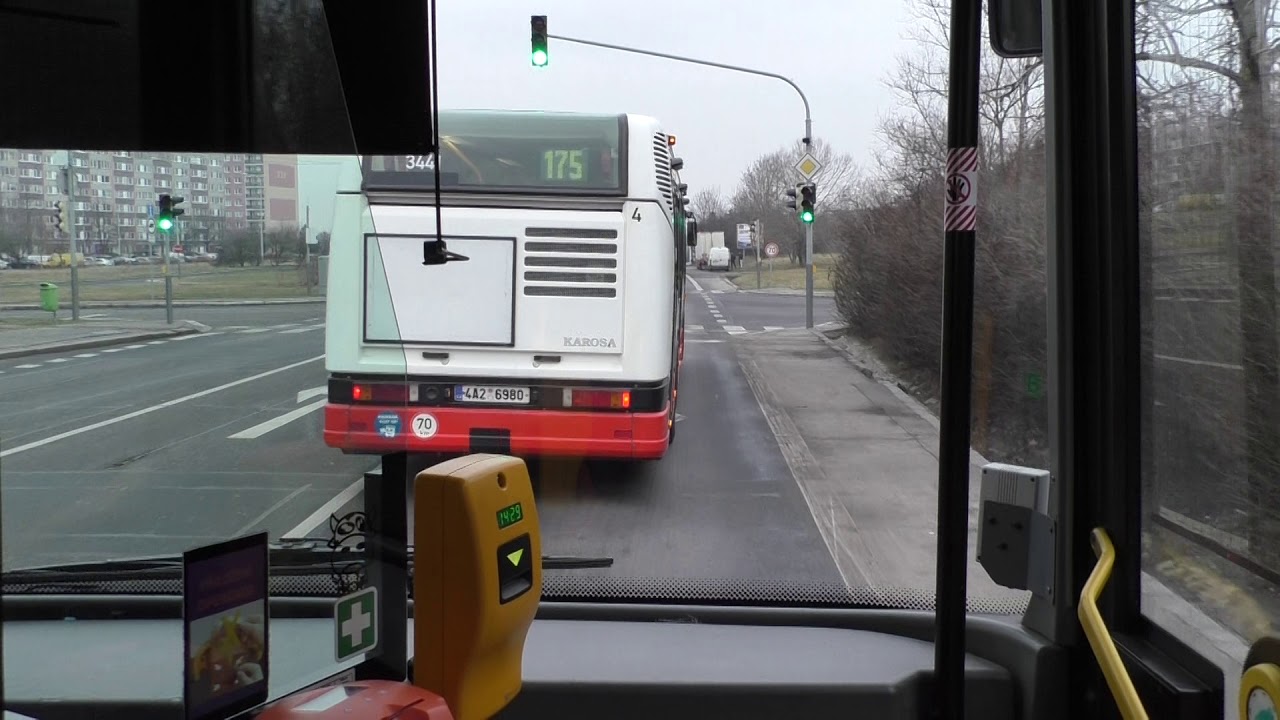 MHD Praha: Jízda linkou 227 směr Háje (2/2)