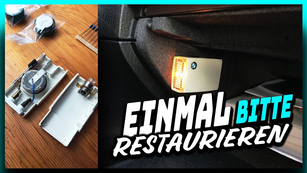Original BMW ACCLUX | Taschenlampe Restaurieren