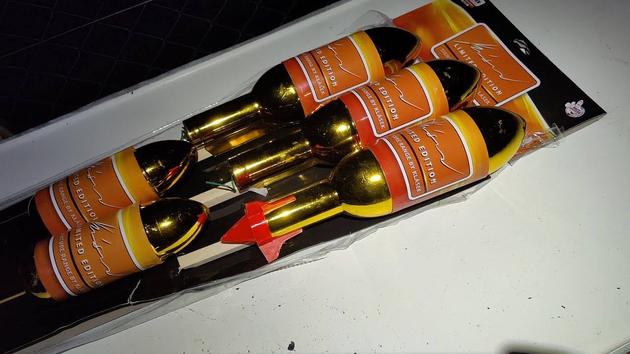 Rakiety Rocket RSSF3 Signature Range Limited edition Klasek fajerwerki