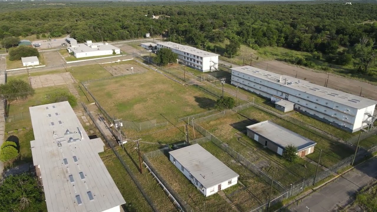 Mineral wells abandoned Base prison