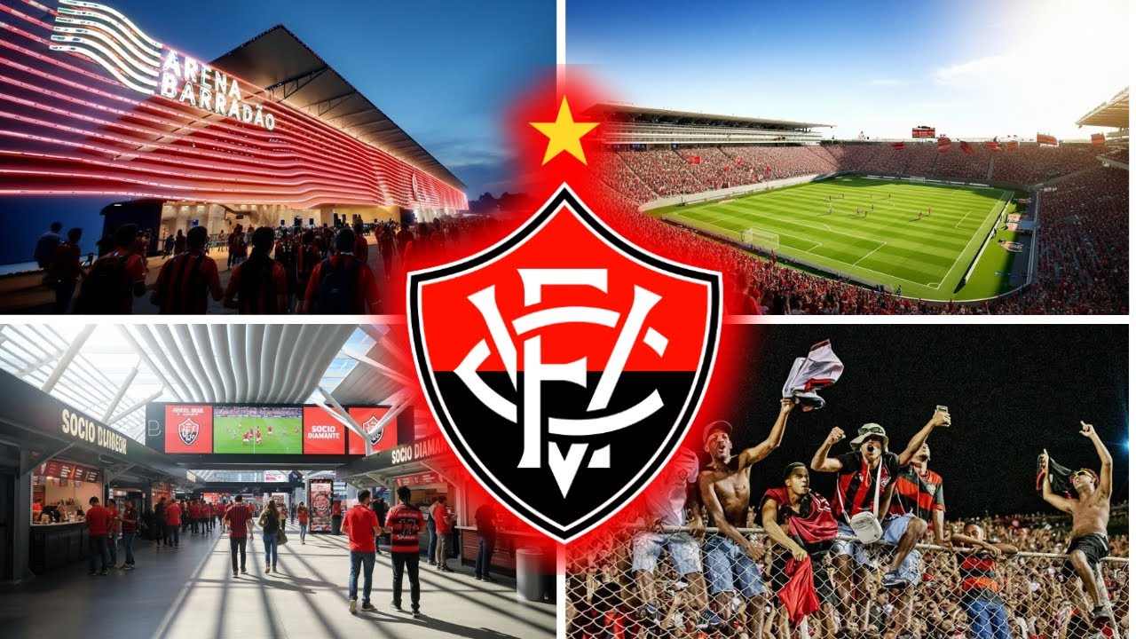 R$ 405 MILHÕES! Vaza o projeto secreto da Nova Arena Barradão que vai chocar o Brasil !