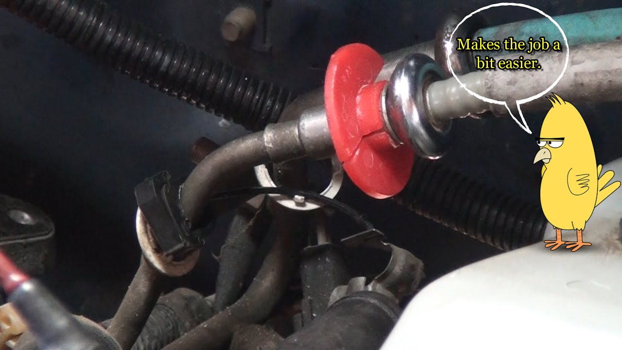 F150 i6 fuel Injector rail can be stubborn to separate from the fuel lines.