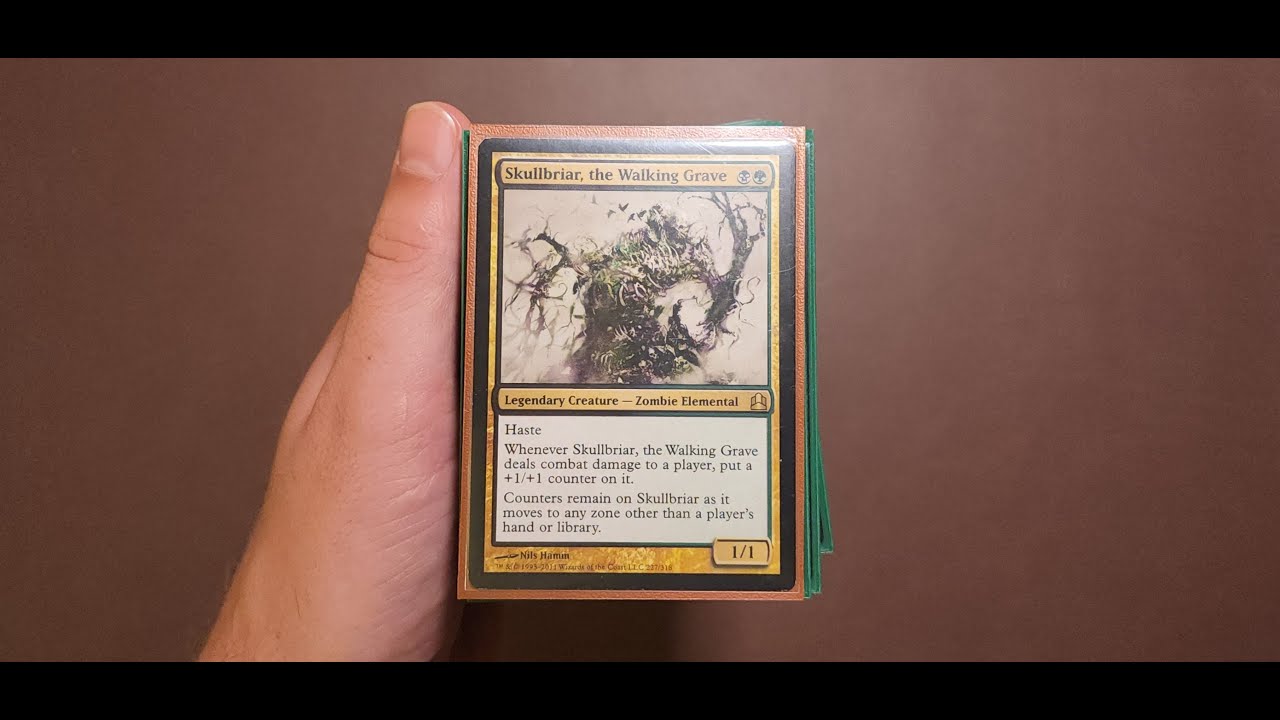 $600 Skullbriar, the Walking Grave EDH Deck - Hit fast. Hit hard.