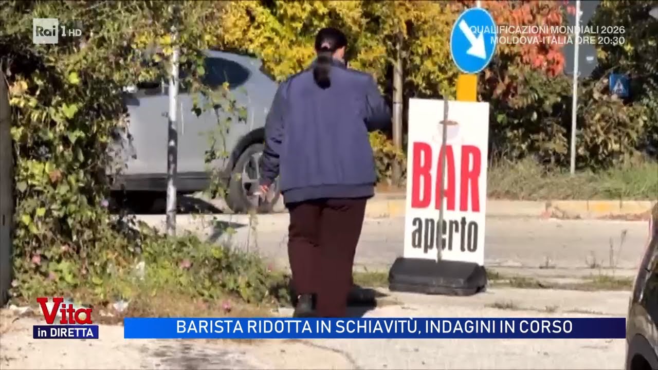 Barista ridotta in schiavitù, indagini in corso - Vita in diretta 13/11/2025