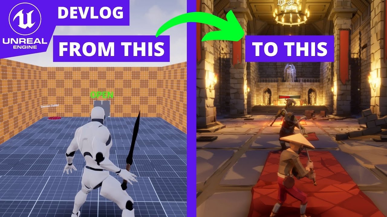 1 Year with the Action RPG Sample | DEVLOG #0 | Wardens Will | Unreal Engine 4