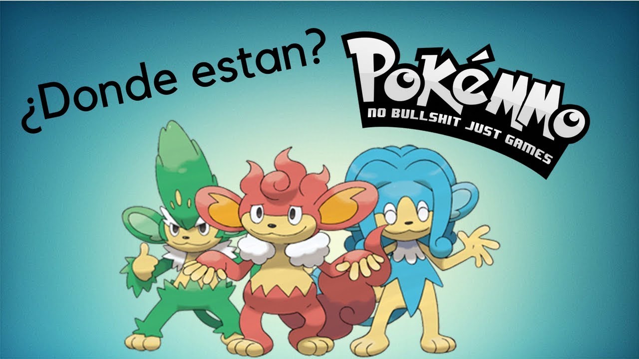 PokeMMO - Donde atrapar a Simipour, Simisage Y Simisear - Sarjz :D