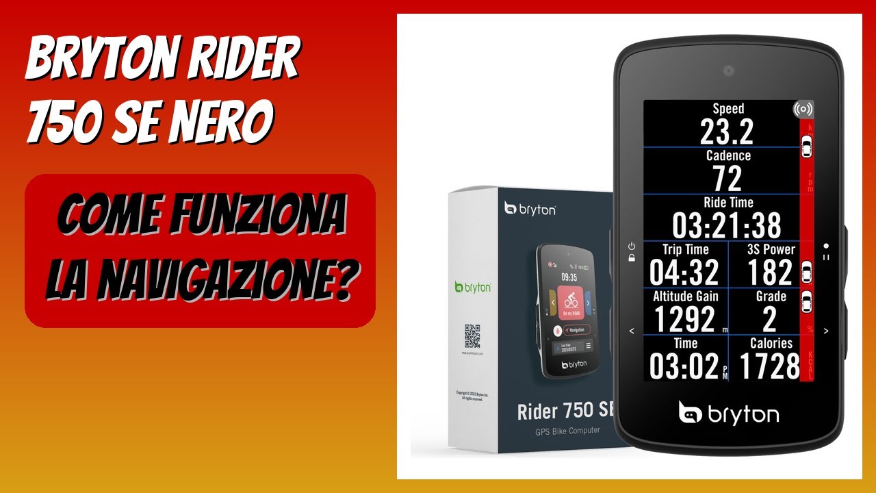 RECENSIONE (2025) : Bryton Rider 750 SE Nero. DETTAGLI