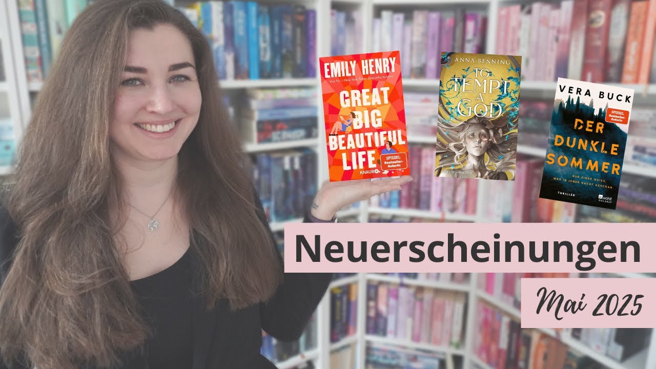 Neuerscheinungen Mai: New Adult Romance, Romantasy und Spannung - alles gut gemischt!