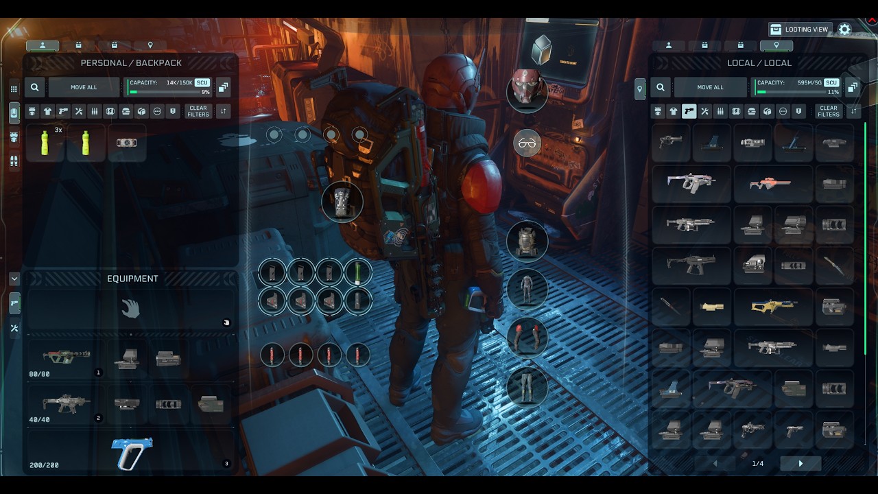 4.7 Przegląd systemu ekwipunku &ndash; łatka 4.7 do Star Citizen PTU
