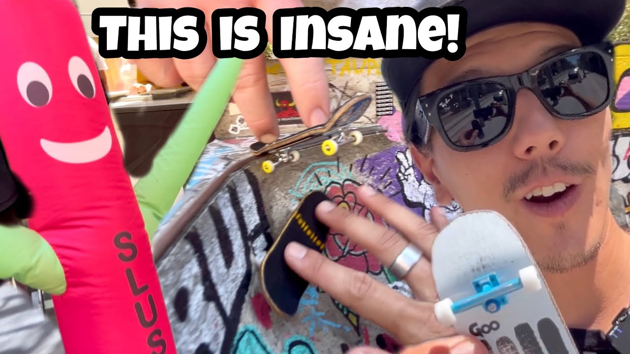 HUGE FINGERBOARD EVENT At Slush Cult Mini Mart July 2024