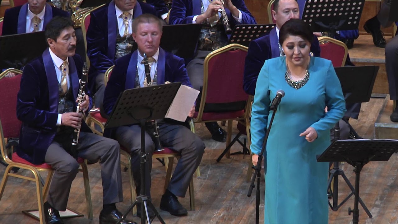 Bereke Yenkebayeva - Береке Енкебаева - Сыдық Мухамеджанов Концерт для голоса с оркестром.