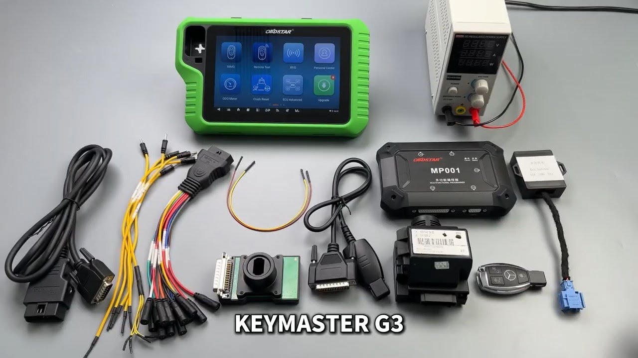 OBDSTAR KeyMaster G3-Mercedes Benz W169 EIS AKL Key Programming by Bench (CAN Protocol + Gateway)